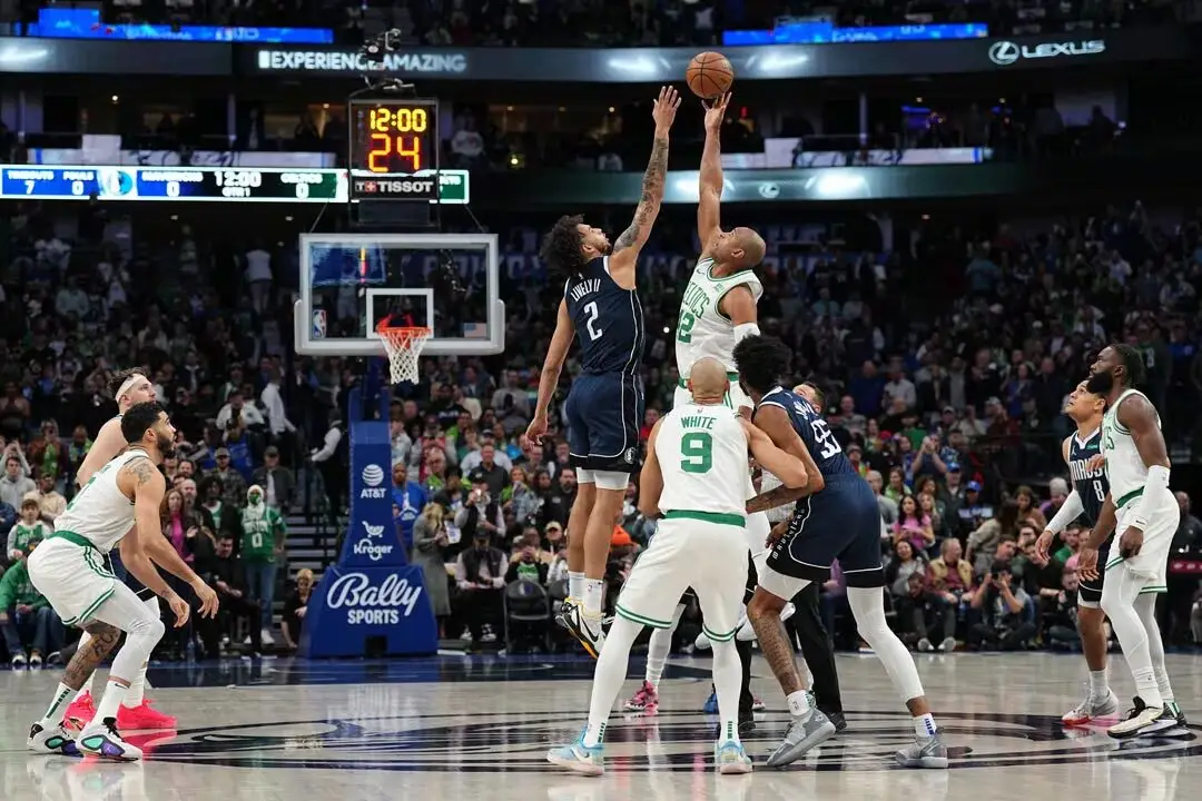 lively and al horford during jumpball